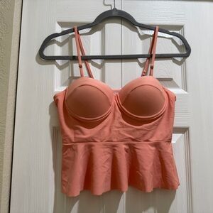 Cupshe tankini swim top, M